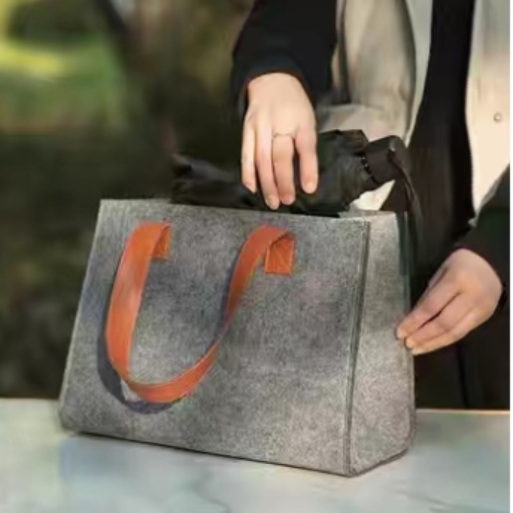 Brand New Felt handbag